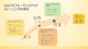 セルフパフォーマンスアッププログラムの流れ